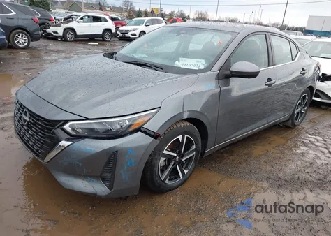 2025 Nissan Sentra Sv z USA, uszkodzony, nr VIN 3N1AB8CV2SY243440